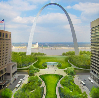 Illustration for article titled St. Louis's Riverfront Was a Thriving Neighborhood Before the Arch Was Built